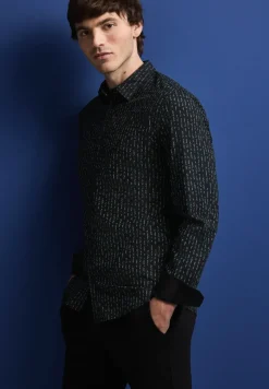 Chemise en popeline imprimée