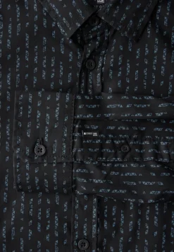 Chemise en popeline imprimée