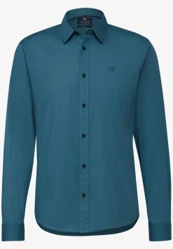 Chemise en popeline stretch