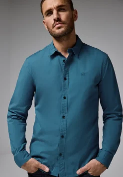 Chemise en popeline stretch