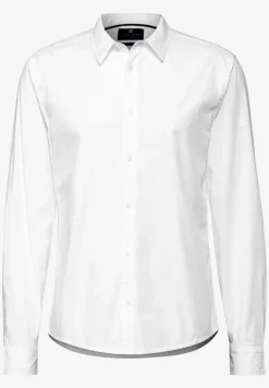 Chemise en popeline stretch