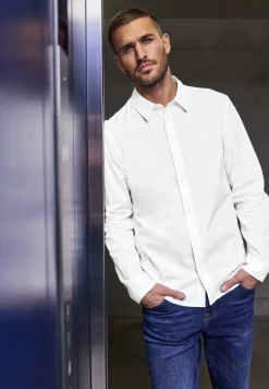 Chemise en popeline stretch