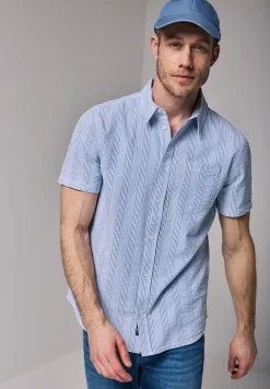 Chemise en seersucker