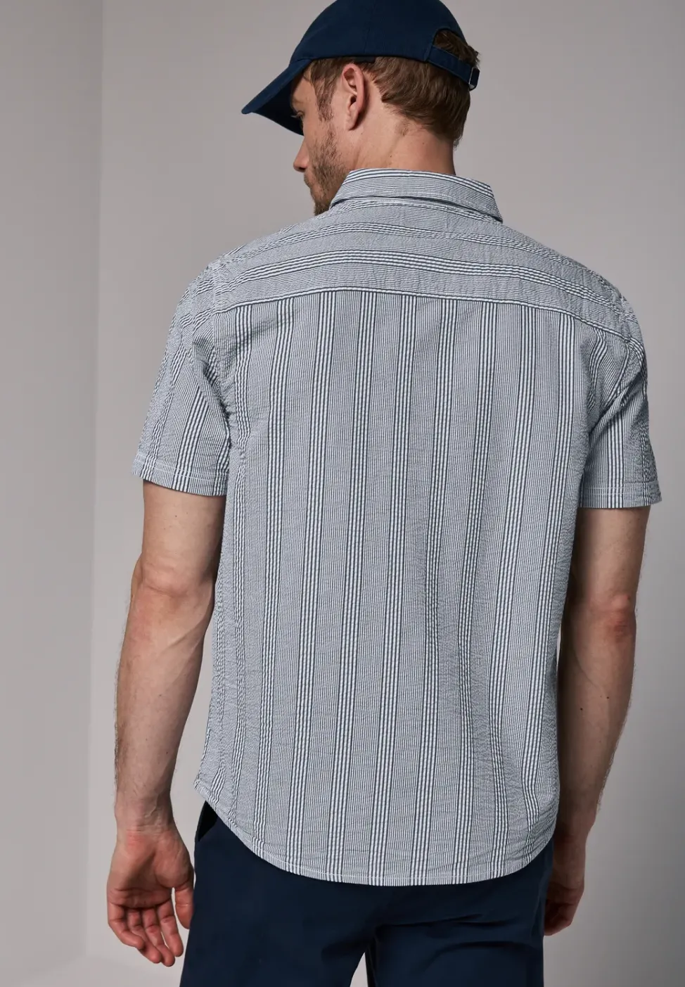 Chemise en seersucker