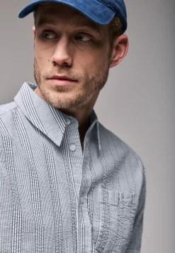 Chemise en seersucker