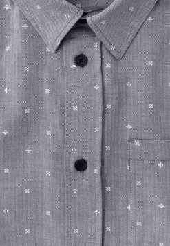 Chemise Herringbone à motifs