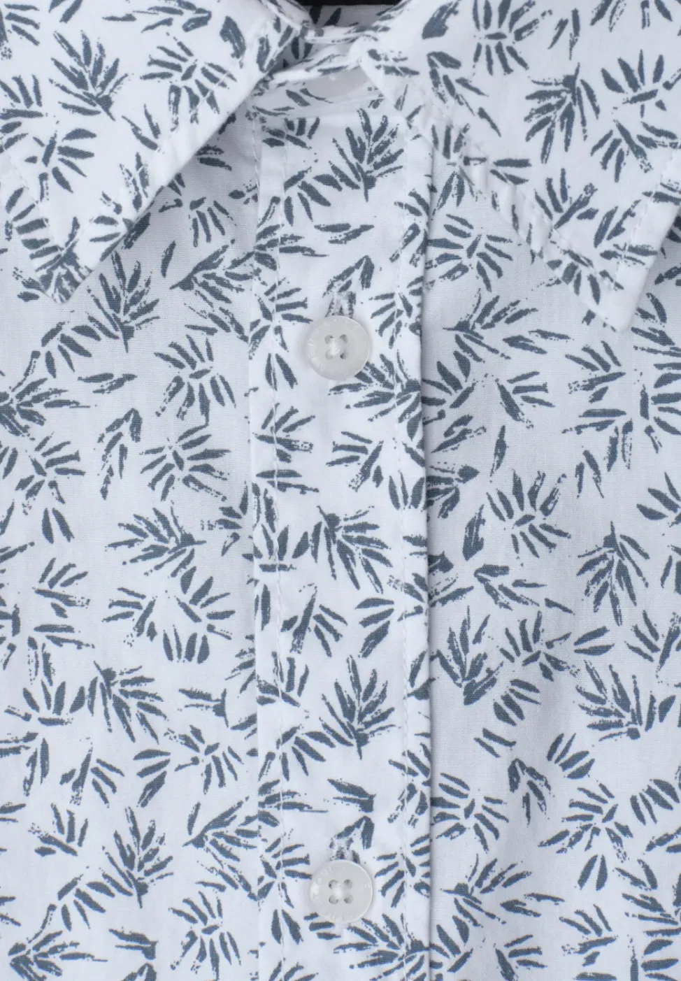 Chemise à manches courtes avec imprimé allover