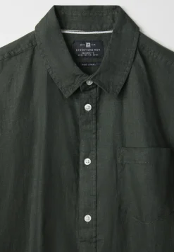 Chemise à manches courtes en lin