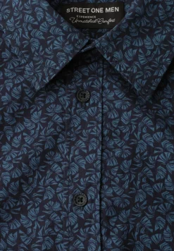 Chemise à manches courtes en qualité popeline