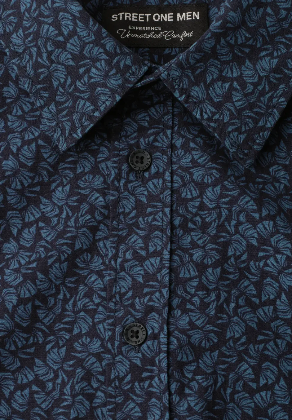Chemise à manches courtes en qualité popeline