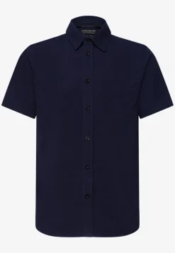 Chemise à manches courtes en qualité piquée