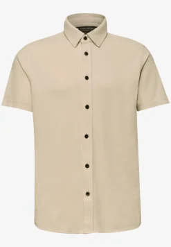 Chemise à manches courtes en qualité piquée