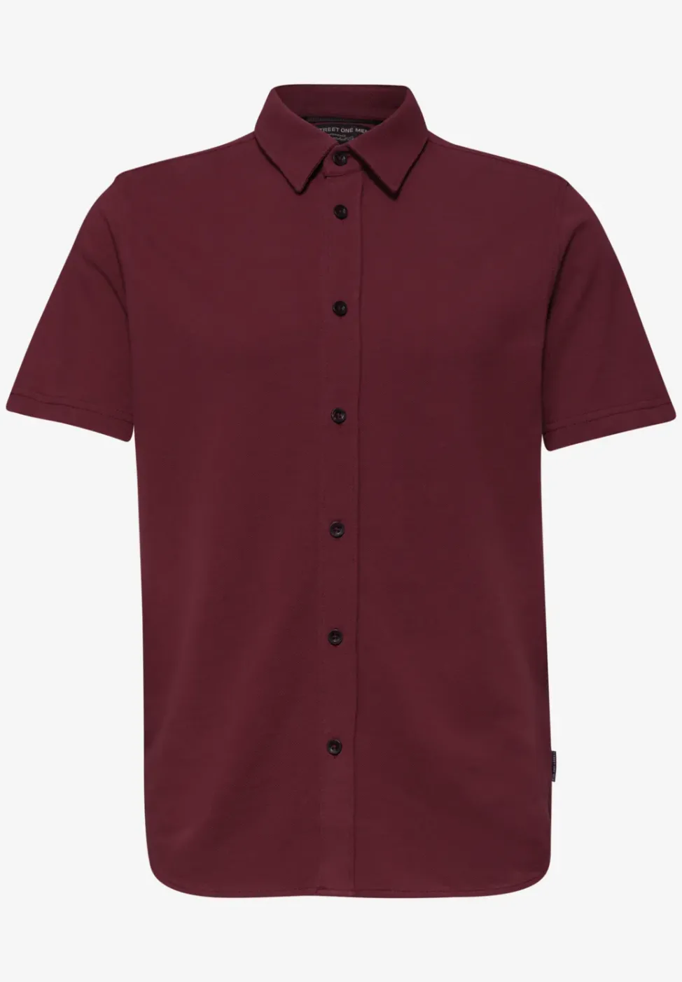 Chemise à manches courtes en qualité piquée
