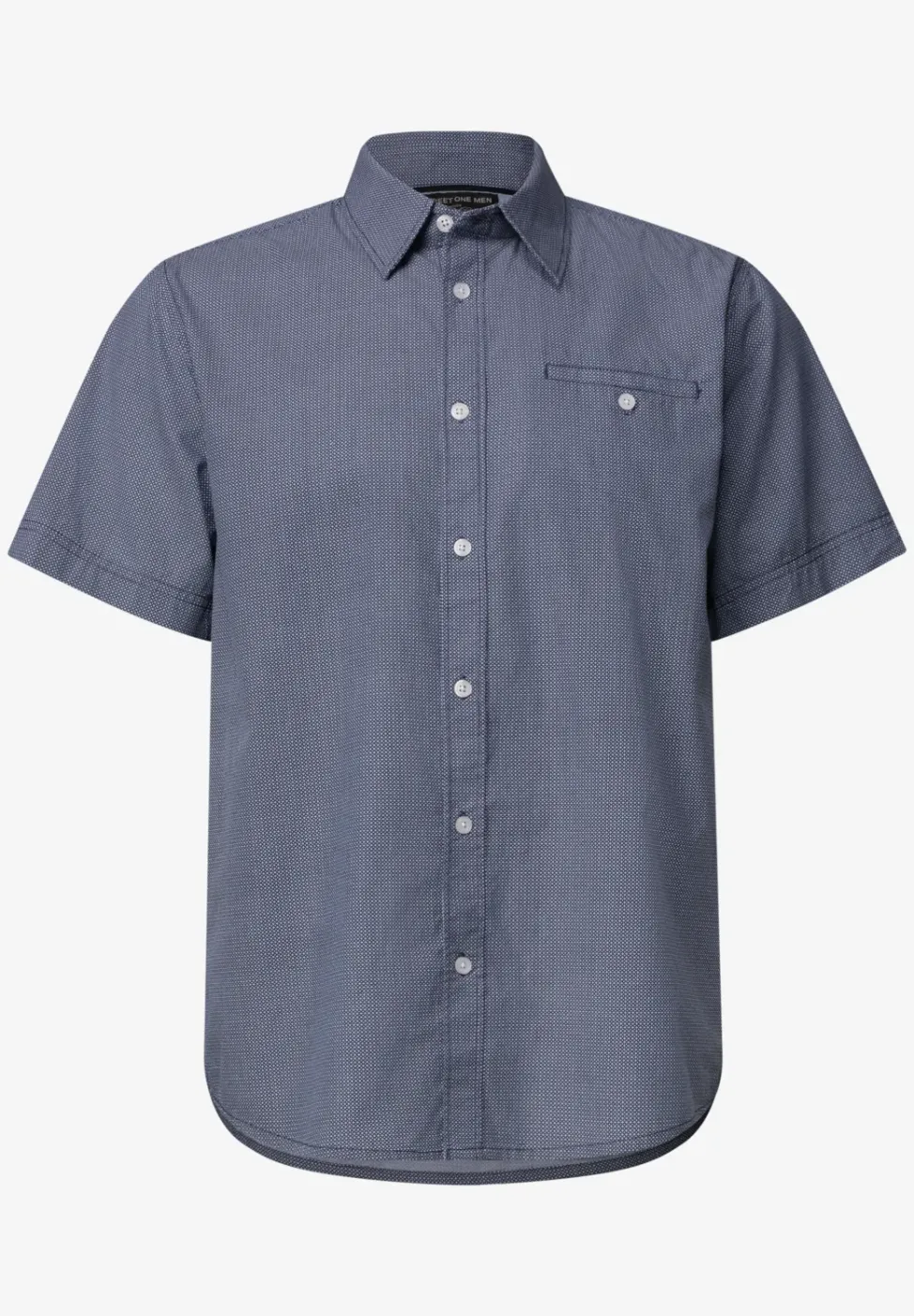 Chemise à manches courtes à imprimé minimal