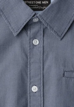 Chemise à manches courtes à imprimé minimal