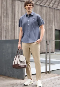 Chemise à manches courtes à imprimé minimal