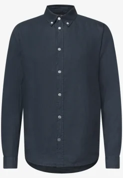 Chemise à manches longues en lin