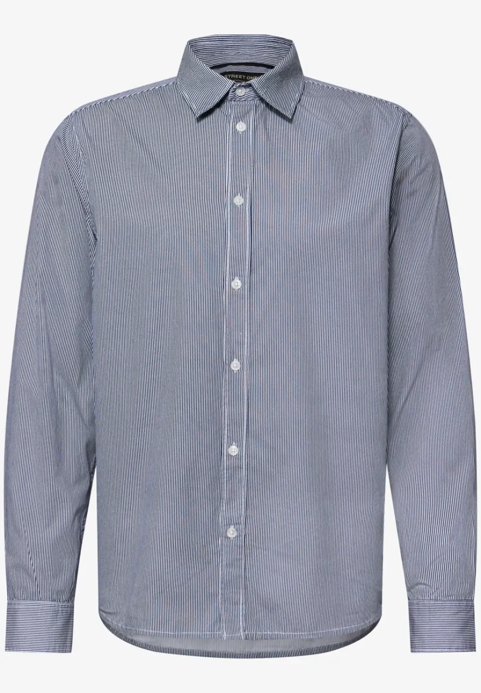 Chemise à manches longues en popeline