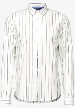 Chemise Oxford rayée