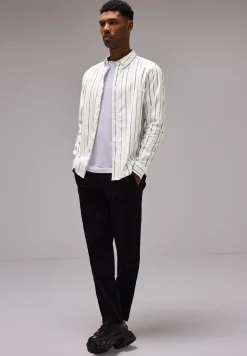 Chemise Oxford rayée