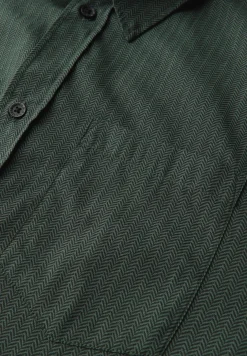 Chemise Popeline Herringbone