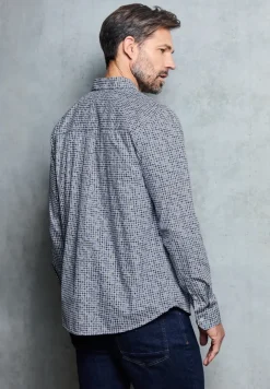 Chemise Popeline Houndstooth