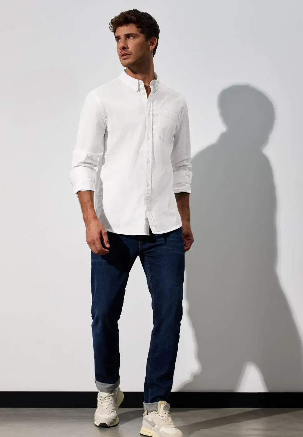 Chemise popeline slim fit