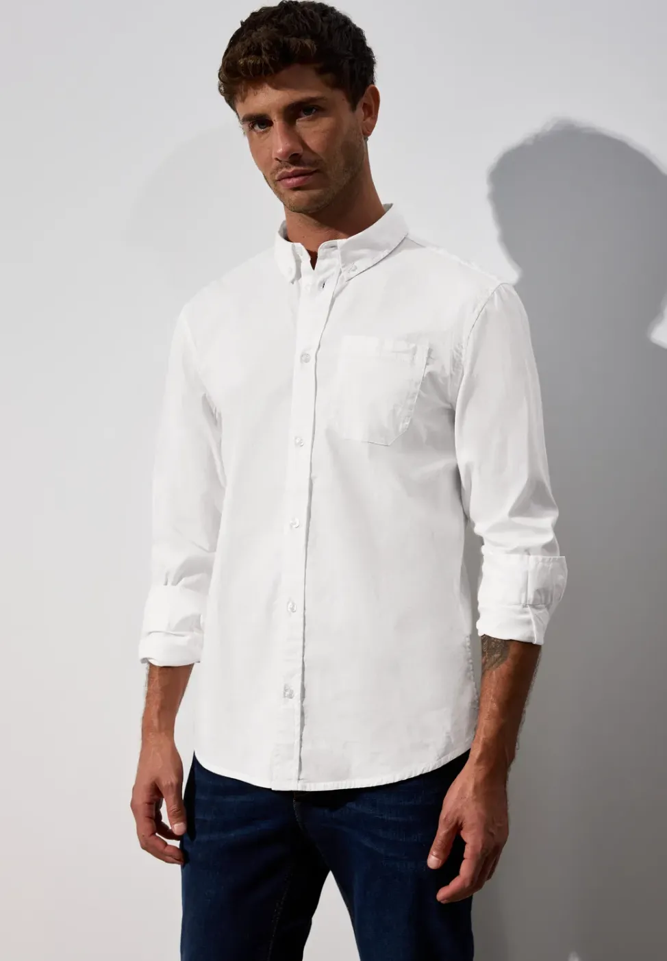 Chemise popeline slim fit