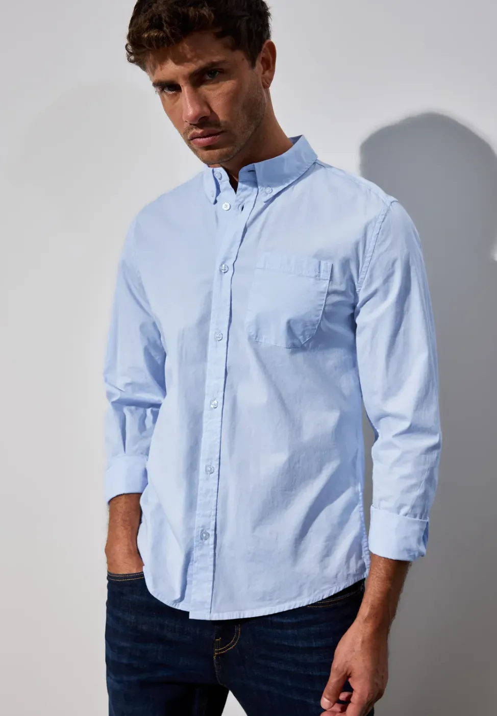 Chemise popeline slim fit