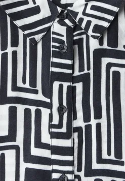 Chemisier à motifs