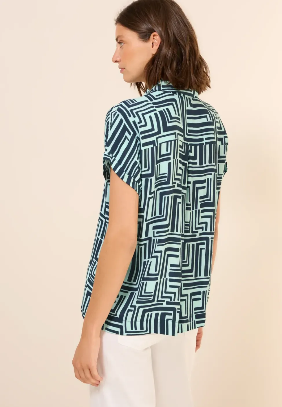Chemisier à motifs