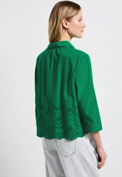 Chemisier avec broderie