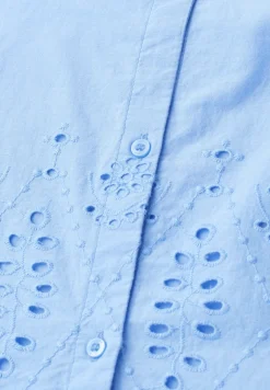 Chemisier avec broderie anglaise