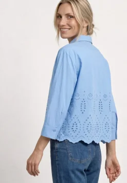 Chemisier avec broderie anglaise