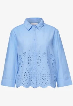 Chemisier avec broderie anglaise