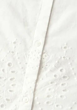 Chemisier avec broderie anglaise