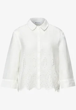 Chemisier avec broderie anglaise