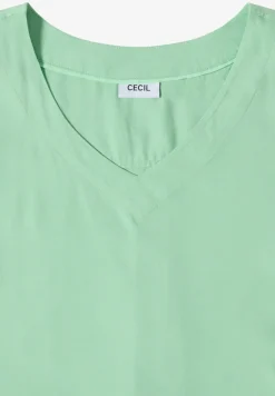 Chemisier avec col en V et nœuds