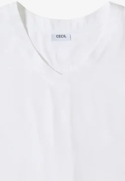 Chemisier avec col en V et nœuds