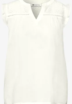 Chemisier top col fendu – détails shiffley