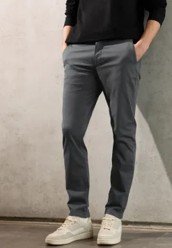 Chino avec ceinture stretch