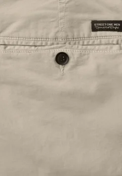 Chino avec ceinture stretch