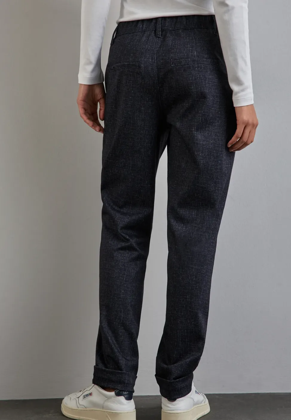 Chino en look mélangé