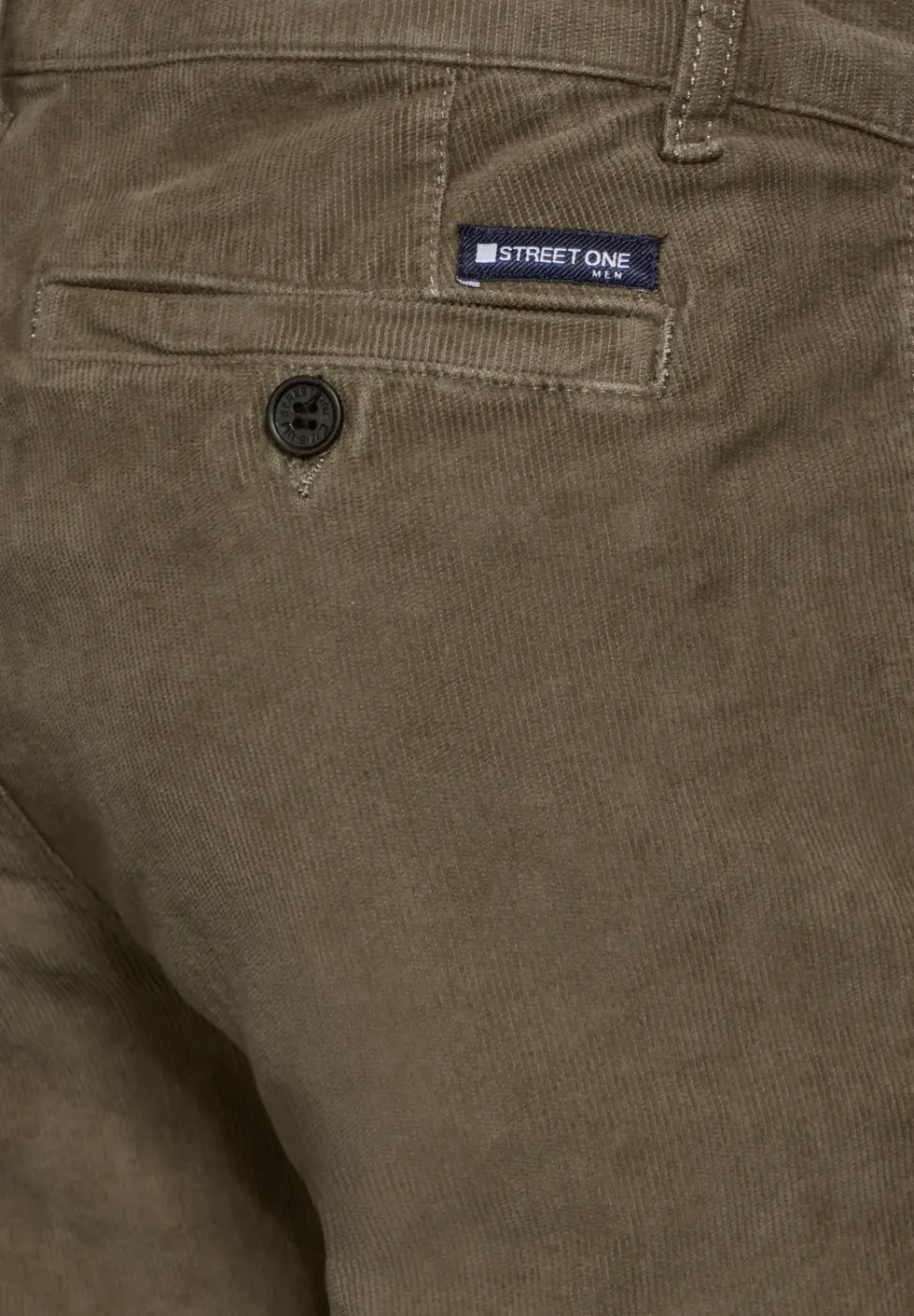 Chino en velours côtelé