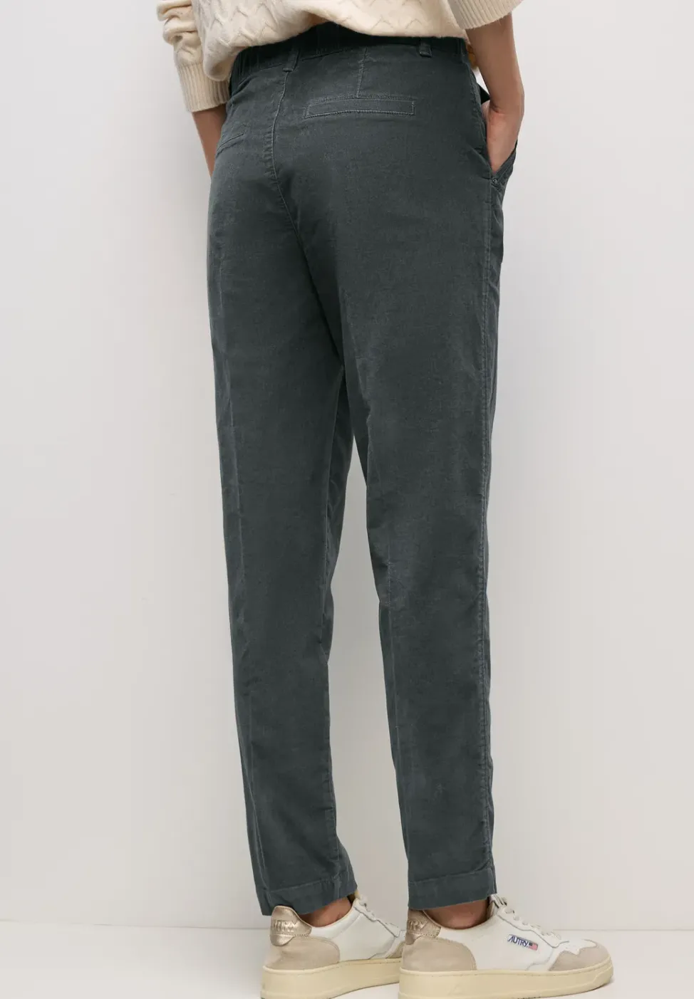 Chino en velours doux