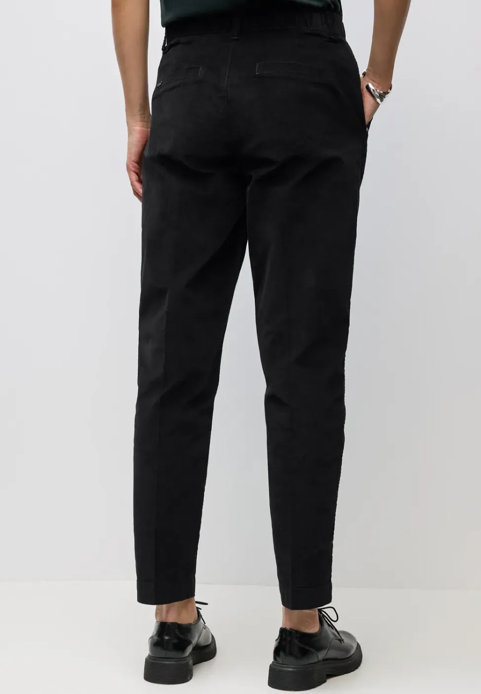 Chino en velours doux