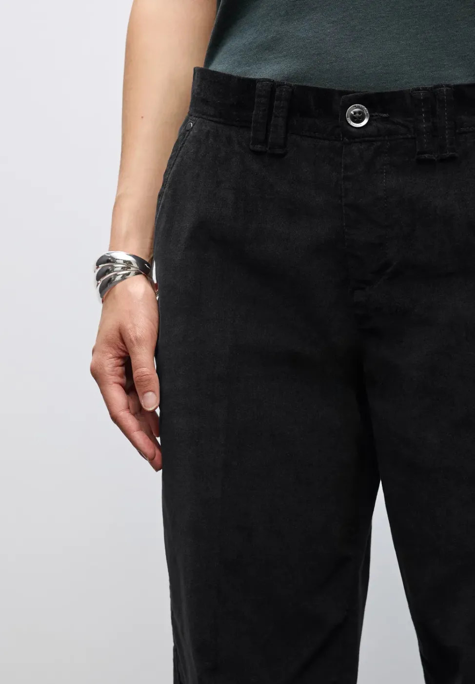 Chino en velours doux