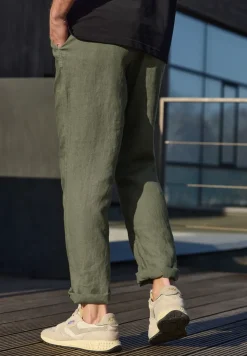 Chino Straight Legs en lin