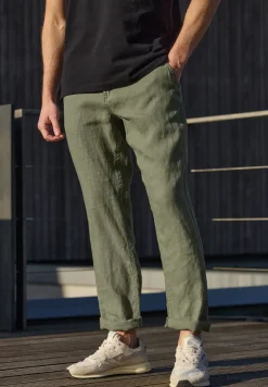 Chino Straight Legs en lin