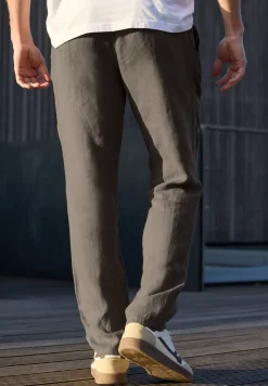 Chino Straight Legs en lin